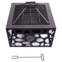 RedFire Brasero con parrilla Mikor negro de RedFire, Chimeneas - Ref: Foro24-441229, Precio: 223,99 €, Descuento: %