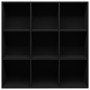 Estantería madera de ingeniería negro 98x29x97,5 cm de vidaXL, Librerías y estanterías - Ref: Foro24-801126, Precio: 69,99 €,...