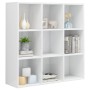 Regal aus glänzend weißem Holzwerkstoff, 98 x 29 x 97,5 cm von vidaXL, Bücherregale und Regale - Ref: Foro24-801131, Preis: 7...