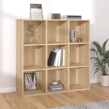 Regal aus Sonoma-Eichenholzwerkstoff, 98 x 29 x 97,5 cm von vidaXL, Bücherregale und Regale - Ref: Foro24-801128, Preis: 78,9...