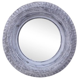 Recycled white rubber tire mirror, 50 cm by vidaXL, Mirrors - Ref: Foro24-283935, Price: 34,99 €, Discount: %