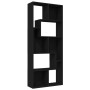 Black plywood bookcase shelf 67x24x161 cm by vidaXL, Bookcases and shelves - Ref: Foro24-801878, Price: 65,99 €, Discount: %