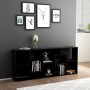 Black plywood bookcase shelf 67x24x161 cm by vidaXL, Bookcases and shelves - Ref: Foro24-801878, Price: 65,99 €, Discount: %