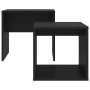 Set of black plywood coffee tables 48x30x45cm by vidaXL, Coffee table - Ref: Foro24-802886, Price: 35,99 €, Discount: %