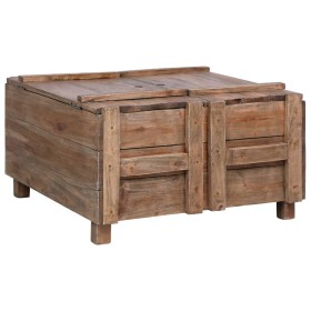 Recycled solid wood coffee table 65x65x38 cm by vidaXL, Coffee table - Ref: Foro24-283939, Price: 169,99 €, Discount: %