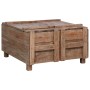 Recycled solid wood coffee table 65x65x38 cm by vidaXL, Coffee table - Ref: Foro24-283939, Price: 185,28 €, Discount: %