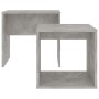 Set of concrete gray plywood coffee tables 48x30x45cm by vidaXL, Coffee table - Ref: Foro24-802889, Price: 32,29 €, Discount: %