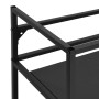 Black iron washbasin structure 79x38x83 cm by vidaXL, bathroom vanities - Ref: Foro24-338489, Price: 64,25 €, Discount: %