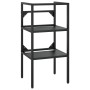 Black iron washbasin structure 40x38x83 cm by vidaXL, bathroom vanities - Ref: Foro24-338487, Price: 62,91 €, Discount: %