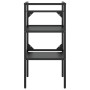 Black iron washbasin structure 40x38x83 cm by vidaXL, bathroom vanities - Ref: Foro24-338487, Price: 62,91 €, Discount: %