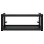 Estructura de lavabo suspendido hierro negro 79x38x31 cm de vidaXL, Tocadores de baño - Ref: Foro24-338495, Precio: 61,21 €, ...