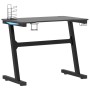 Gaming desk with Z-shaped black LED legs 90x60x75 cm by vidaXL, Desks - Ref: Foro24-325418, Price: 118,47 €, Discount: %