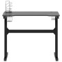 Gaming desk with Z-shaped black LED legs 90x60x75 cm by vidaXL, Desks - Ref: Foro24-325418, Price: 118,47 €, Discount: %