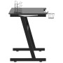 Gaming desk with Z-shaped black LED legs 90x60x75 cm by vidaXL, Desks - Ref: Foro24-325418, Price: 118,47 €, Discount: %