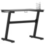 Gaming desk with Z-shaped black LED legs 90x60x75 cm by vidaXL, Desks - Ref: Foro24-325418, Price: 118,47 €, Discount: %