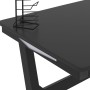 Gaming desk with Z-shaped black LED legs 90x60x75 cm by vidaXL, Desks - Ref: Foro24-325418, Price: 118,47 €, Discount: %