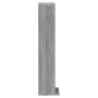 Sonoma gray plywood CD shelf 21x20x88 cm by vidaXL, CD and DVD storage - Ref: Foro24-815073, Price: 31,01 €, Discount: %