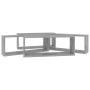 Cube wall shelf 4 pcs engineered wood concrete 60x15x23cm by vidaXL, Shelves and shelves - Ref: Foro24-807146, Price: 55,41 €...