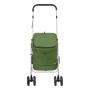 Zusammenklappbarer Hundekinderwagen, grüner Leinenstoff, 100 x 49 x 96 cm von vidaXL, Kinderwagen für Haustiere - Ref: Foro24...