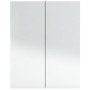 Armario de espejo de baño MDF gris hormigón 60x15x75 cm de vidaXL, Tocadores de baño - Ref: Foro24-331528, Precio: 110,30 €, ...