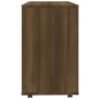 Mesa auxiliar madera contrachapada roble marrón 70x35x55 cm de vidaXL, Mesas auxiliares - Ref: Foro24-815107, Precio: 53,95 €...