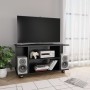 TV-Möbel mit Rädern Holzwerkstoff schwarz 80x40x45 cm von vidaXL, TV-Möbel - Ref: Foro24-800190, Preis: 46,92 €, Rabatt: %