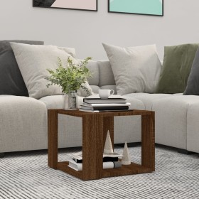 Brown oak plywood coffee table 40x40x30 cm by vidaXL, Coffee table - Ref: Foro24-815170, Price: 27,78 €, Discount: %