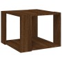 Mesa de centro madera contrachapada roble marrón 40x40x30 cm de vidaXL, Mesas de centro - Ref: Foro24-815170, Precio: 29,17 €...