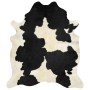 Alfombra de piel de vaca real negro y blanco 150x170 cm de vidaXL, Alfombras - Ref: Foro24-284343, Precio: 176,59 €, Descuent...