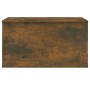 Smoked oak plywood storage trunk 84x42x46 cm by vidaXL, Toy chests - Ref: Foro24-815192, Price: 56,76 €, Discount: %