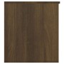 Baúl de almacenaje madera contrachapada marrón roble 84x42x46cm de vidaXL, Baúles para juguetes - Ref: Foro24-815194, Precio:...