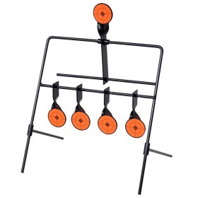 Rotating shooting target with automatic reset 4 + 1 figures by vidaXL, Shooting targets - Ref: Foro24-90830, Price: 15,61 €, ...