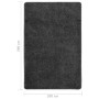 Dark gray non-slip shaggy rug 200x290 cm by vidaXL, Rugs - Ref: Foro24-340381, Price: 118,00 €, Discount: %