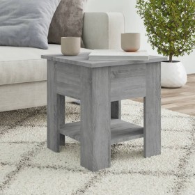 Mesa de centro madera de ingeniería gris Sonoma 40x40x42 cm de vidaXL, Mesas de centro - Ref: Foro24-813081, Precio: 35,99 €,...