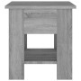 Sonoma gray engineered wood coffee table 40x40x42 cm by vidaXL, Coffee table - Ref: Foro24-813081, Price: 41,99 €, Discount: %