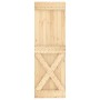 Sliding door with solid pine wood fittings 70x210 cm by vidaXL, Doors - Ref: Foro24-3203169, Price: 162,71 €, Discount: %