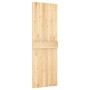 Sliding door with solid pine wood fittings 70x210 cm by vidaXL, Doors - Ref: Foro24-3203165, Price: 176,95 €, Discount: %