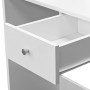 White engineered wood dressing table 75x40x141 cm by vidaXL, Bedroom Dressers - Ref: Foro24-244861, Price: 85,99 €, Discount: %