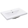 Estructura de baño con lavabo incorporado hierro blanco de vidaXL, Tocadores de baño - Ref: Foro24-3101386, Precio: 171,99 €,...