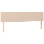 Headboards 2 units cappuccino synthetic leather 100x5x78/88 cm by vidaXL, Headboards and footboards - Ref: Foro24-345857, Pri...