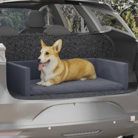 Cama de maletero de coche para perros aspecto de lino 110x70 cm de vidaXL, Camas para perros - Ref: Foro24-171351, Precio: 54...