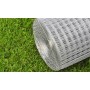 Square wire mesh silver galvanized steel 1x25 m by vidaXL, fence panels - Ref: Foro24-140117, Price: 79,12 €, Discount: %