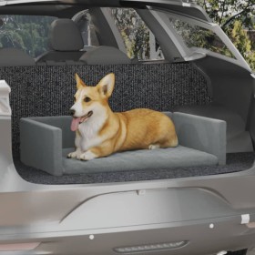 Cama de maletero de coche para perros aspecto de lino 70x45 cm de vidaXL, Camas para perros - Ref: Foro24-171352, Precio: 25,...