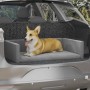 Cama de maletero coche para perros aspecto lino gris 110x70 cm de vidaXL, Camas para perros - Ref: Foro24-171354, Precio: 50,...