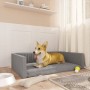 Cama de maletero coche para perros aspecto lino gris 110x70 cm de vidaXL, Camas para perros - Ref: Foro24-171354, Precio: 50,...