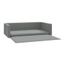 Cama de maletero coche para perros aspecto lino gris 110x70 cm de vidaXL, Camas para perros - Ref: Foro24-171354, Precio: 50,...