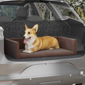 Trunk bed for dogs brown linen look 90x60 cm by vidaXL, Beds for dogs - Ref: Foro24-171356, Price: 34,99 €, Discount: %