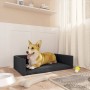 Cama de maletero para perros aspecto de lino negro 70x45 cm de vidaXL, Camas para perros - Ref: Foro24-171358, Precio: 31,99 ...