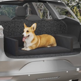 Trunk bed for dogs black linen look 90x60 cm by vidaXL, Beds for dogs - Ref: Foro24-171359, Price: 39,22 €, Discount: %