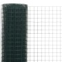 Green PVC coated steel chicken coop wire 10x0.5 m by vidaXL, fence panels - Ref: Foro24-143623, Price: 25,83 €, Discount: %